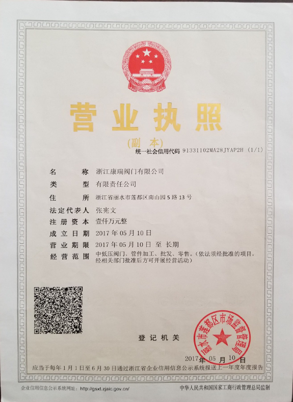 營業(yè)執(zhí)照